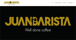 Desktop Screenshot of juanbarista.com